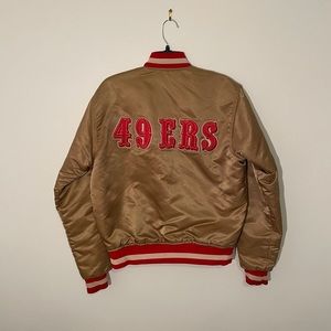 滴下 🇯🇵 1964 CALIFORNIA 49ERS STARTER BOMBER | SIZE S 滴下 🇯🇵